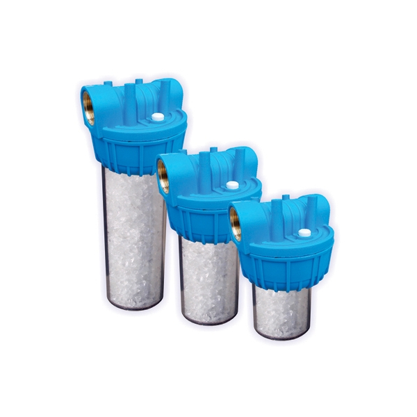 Filtru apa metalic Water Systems 7, polyphosfat, anticalcar, 1/2"