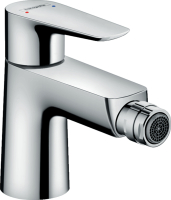 Baterie baie pentru bideu Hansgrohe Talis E 71721000, monocomanda, finisaj cromat, cu ventil click-clack