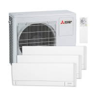 Aparat aer conditionat multisplit, Mitsubishi Electric AY, 1 x UE 28000 BTU, 2 x UI 12000 BTU, 1 x UI 9000 BTU, A++/A+, inverter, Wi-Fi, filtru aer, functie incalzire, dezumidificare, anti-mucegai, auto-curatare, I Save, mod auto-diagnosticare