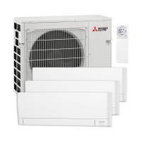 Aparat aer conditionat multisplit, Mitsubishi Electric AY, 1 x UE 35000 BTU, 3 x UI 9000 BTU, A++/A++, inverter, Wi-Fi, filtru aer, functie incalzire, dezumidificare, anti-mucegai, auto-curatare, I Save, mod auto-diagnosticare