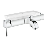 Baterie baie, pentru cada/dus, Grohe Grandera 23317000, monocomanda, finisaj cromat
