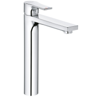 Baterie baie pentru lavoar Kludi Zenta SL 482560565, inalta, monocomanda, finisaj cromat
