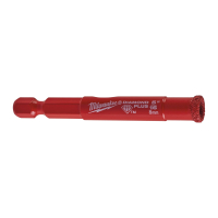 Burghiu diamantat pentru placi ceramice / piatra / fonta / fibra de sticla, Milwaukee Diamond 4932498343, diametru 8 mm