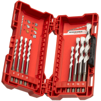 Burghiu pentru beton / caramida / metale / lemn / PVC, Milwaukee 4932471112, 4 - 12 mm, set 8 bucati