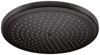 Cap dus fix Hansgrohe Croma 280, negru mat, 1 functie, sistem anticalcar