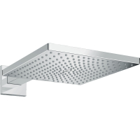 Cap dus fix Hansgrohe Raindance E 26238000, finisaj cromat, 1 functie, sistem anticalcar