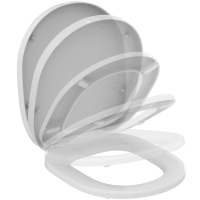 Capac WC din duroplast, Ideal Standard Connect E712701, alb, inchidere lenta