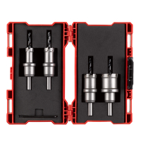 Carota otel, cu burghiu centrare, Milwaukee TCT 4932479058, 16 - 32 mm, set 4 bucati