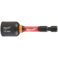 Cheie tubulara cu magnet, cu profil hexagonal, Milwaukee Impact Shock Zone 4932492443, 13 mm