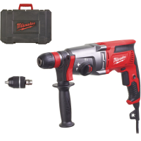 Ciocan rotopercutor cu 3 functii, Milwaukee PH 26 TX, 4933464579, 800 W + 1 mandrina rapida suplimentara