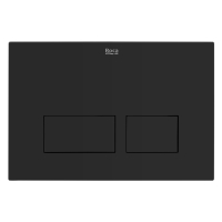 Clapeta actionare rezervor WC incastrat, Roca Active One AC4 A890175006, negru mat