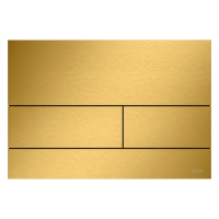 Clapeta actionare rezervor WC incastrat, TECE Square 9240848, auriu rosiatic mat