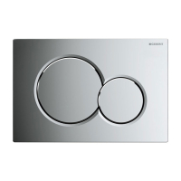 Clapeta actionare rezervor WC incastrat, Geberit Sigma 01 115.770.21.5, cromat lucios