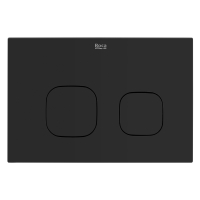 Clapeta actionare rezervor WC incastrat, Roca Active One AC3 A890174006, negru mat