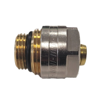 Conexiune nichelata, Purmo, pentru incalzire in pardoseala cu agent termic, FE cu O - ring, 17 x 2, 1/2"