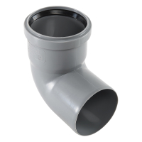 Cot PP HTPP, pentru scurgere, D 75 mm, 87 grade