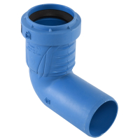 Cot PP, pentru scurgere, fonoabsorbant, D 50 mm, 87 grade