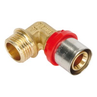 Cot presare 1650 Tiemme, alama, filet exterior, D 20.2 mm x 3/4"