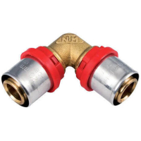 Euroinstal Cot presare dublu 703V Ntm, alama, D 20 x 2 mm - Pretul care iti convine