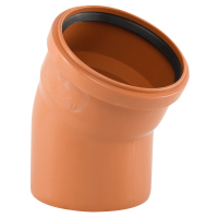 Cot PVC cu inel, D 110 mm, 30 grade