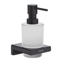 Dozator sapun lichid Hansgrohe AddStoris 41745670, finisaj negru mat