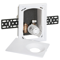 Echipament reglaj individual Heimeier Multibox RTL 9304-00.800, alb, pentru incalzire in pardoseala cu agent termic, PN 10