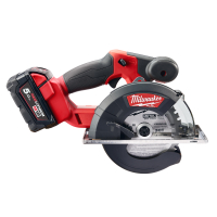 Fierastrau circular, Milwaukee 4933459193, motor fara perii, 150 mm, cu 2 acumulatori, 18 V, 5 Ah