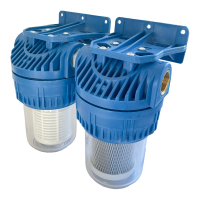 Filtru apa Water Systems 5, dublu corp, 1/2"