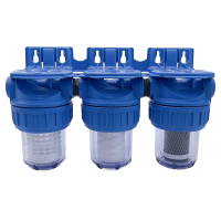 Filtru apa Water Systems 5, triplu corp, 1"