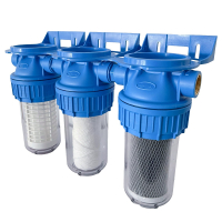 Filtru apa Water Systems 7, triplu corp, 1/2"