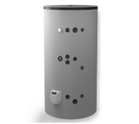 Boiler termoelectric Eldom, 1000 L, cu doua serpentine si rezistenta electrica, pe pardoseala, 12000 W