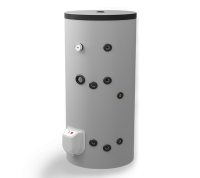 Euroinstal Boiler termoelectric Eldom, 200 L, cu o serpentina si rezistenta electrica, pe pardoseala, 3000 W - Pretul care iti convine
