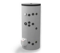 Euroinstal Boiler termoelectric Eldom, 200 L, cu doua serpentine si rezistenta electrica, pe pardoseala, 3000 W - Pretul care iti convine
