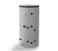Boiler termoelectric Eldom, 300 L, cu o serpentina si rezistenta electrica, pe pardoseala, 9000 W
