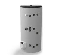 Boiler termoelectric Eldom, 300 L, cu doua serpentine si rezistenta electrica, pe pardoseala, 9000 W
