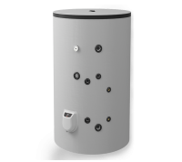Boiler termoelectric Eldom, 750 L, cu o serpentina si rezistenta electrica, pe pardoseala, 12000 W
