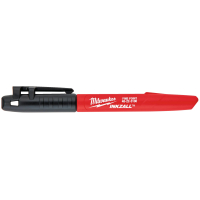 Marker ultrarezistent, Milwaukee Inkzall 48223100, varf subtire, negru