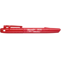 Marker ultrarezistent, Milwaukee Inkzall 48223170, varf subtire, rosu