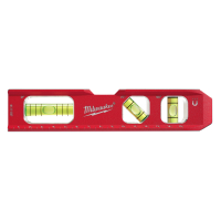 Nivela cu bula, magnetica, Milwaukee Billet Torpedo 4932459097, cu 3 indicatori, din aluminiu, 170 mm