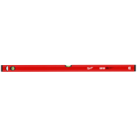 Nivela cu bula, Milwaukee Slim Box 4932459093, cu 2 indicatori, din aluminiu, 1000 mm