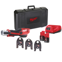 Presa sertizare hidraulica Milwaukee Force Logic M12 HPT-202C TH-SET, 4933443105, 19 kN, cu acumulator