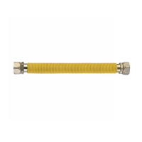 Racord flexibil gaz inox, extensibil, 3/4", 400-800 mm, FI-FI