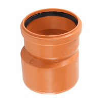 Reductie PVC cu inel, D 125 x 110 mm