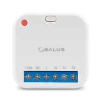Releu inteligent Salus SR600, Wi-Fi, 16A, integrare in scenarii si automatizari smart cu alte produse compatibile Smart Home