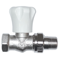 Robinet tur drept, pentru calorifer, Herz, 1552331, D 1/2"
