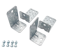 Set fixare Panosol C.596, pentru panouri plane pe acoperis tip tigla metalica