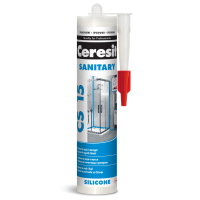 Silicon sanitar, transparent, Ceresit Premium CS 15, interior / exterior, 280 ml