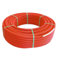 Teava PE-X Purmo SD4+, cu bariera oxigen, rosu, 20 x 2 mm, L 100 mm