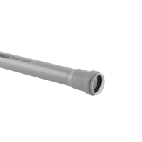 Teava PP pentru scurgere canalizare interioara, cu inel, 32 x 1.8 mm, 0.5 m, gri