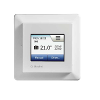 Termostat de ambient pentru incalzire in pardoseala, TECEfloor MWD5, Wi-Fi, afisaj LCD cu touch-screen, 230 V